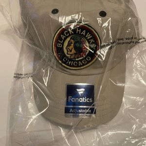 Chicago Blackhawks Fanatics Branded True Classic Adjustable Hat - Khaki